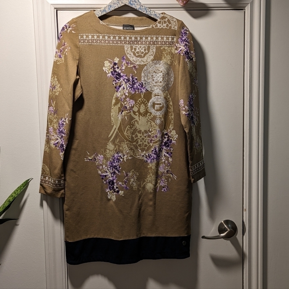 Sportalm dress size 42 (Approx. US 10) color light green long sleeves